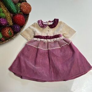 Perfect Fall Thanksgiving Holiday Photos Evie’s Closet Plum Lace Velvet Dress
